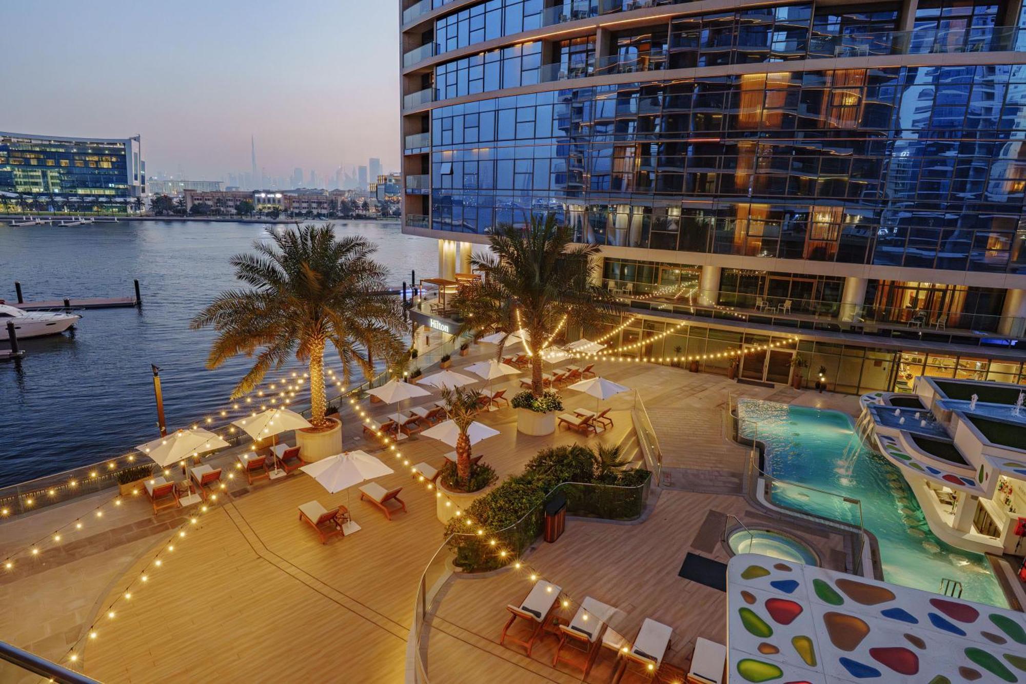 Hilton Dubai Creek Hotel & Residences Exterior photo